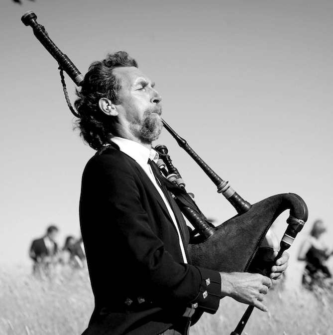 San Francisco Bagpiper for hire